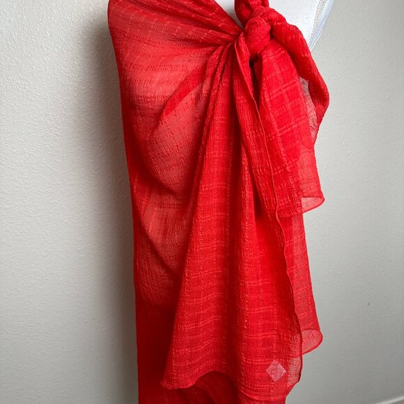 NWOT Red Sarong - Picture 2 of 6